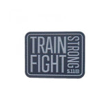 Écusson 5.11 Tactical Train STG Fight STG en gomme à fixation auto-agrippante