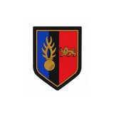 Écusson Légion de Gendarmerie Mobile en élastomère 8 x 6,5 cm auto-agrippant