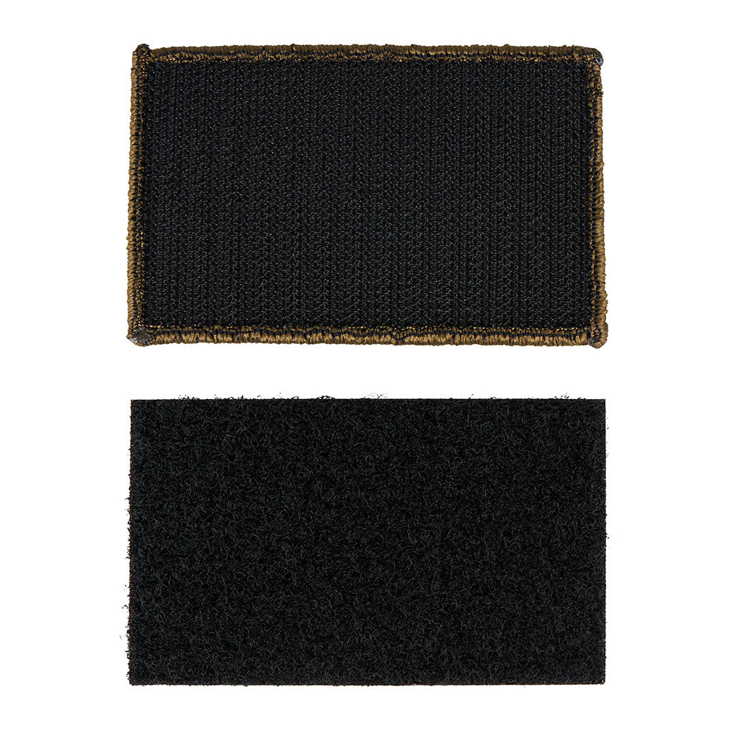 Écusson drapeau américain Ares tissé 5 x 8 cm basse visibilité à dos auto-agrippant