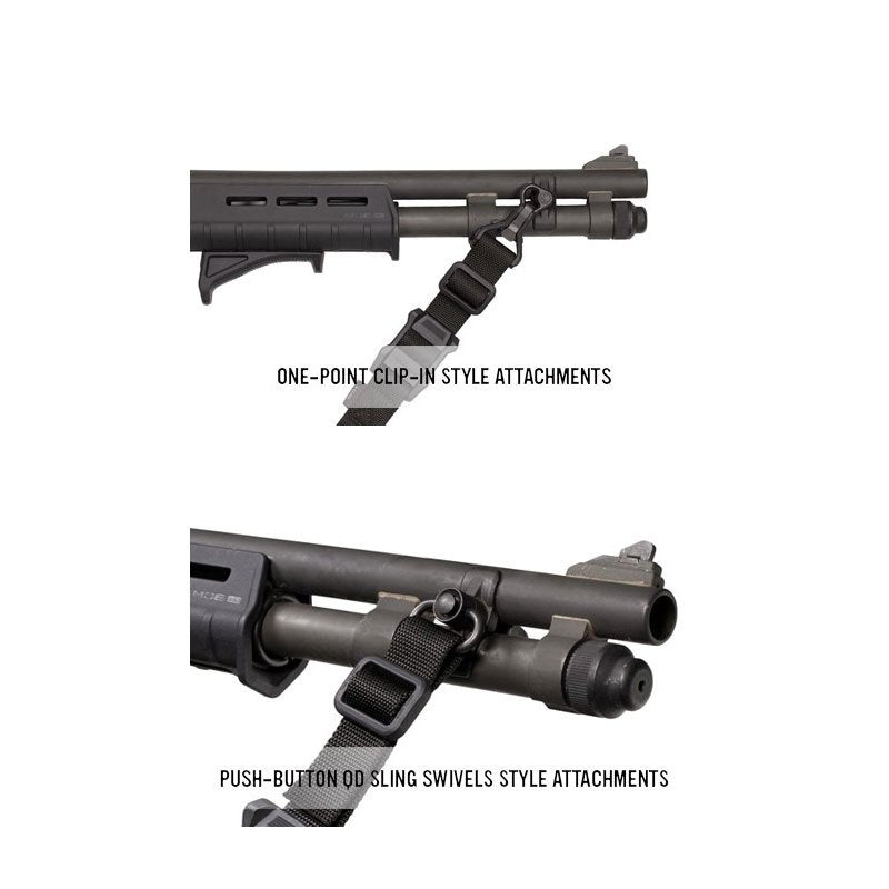 Embase de sangle avant Magpul en acier Melonite pour Mossberg 590A1 canon lourd