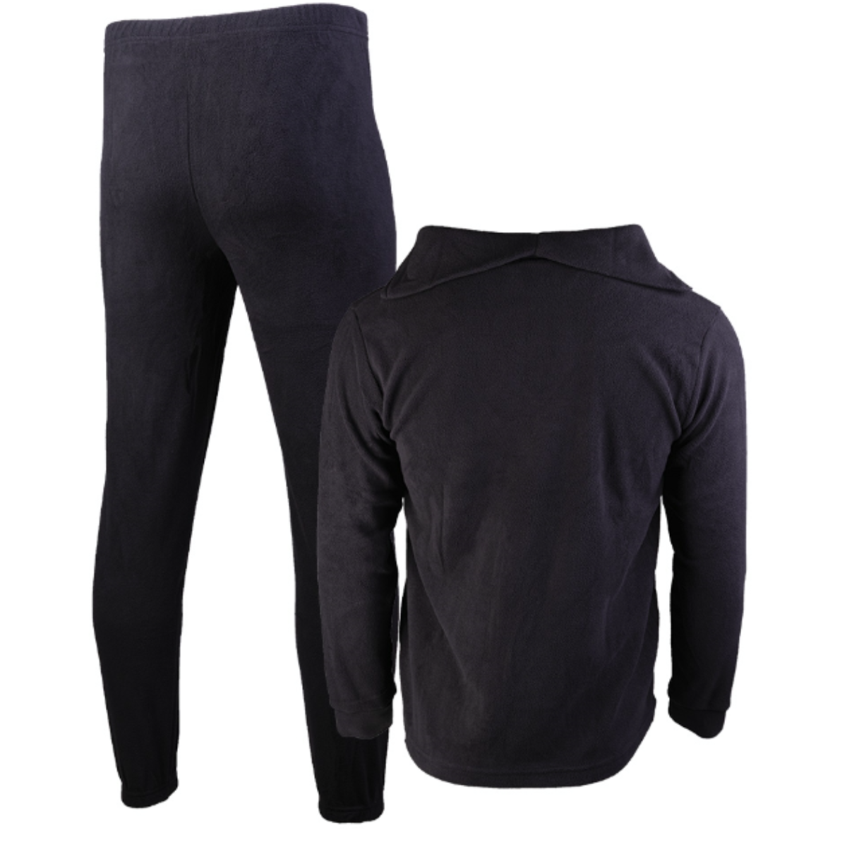 Ensemble sous-couche thermorégulatrice Mil-Tec Thermofleece avec fermeture éclair