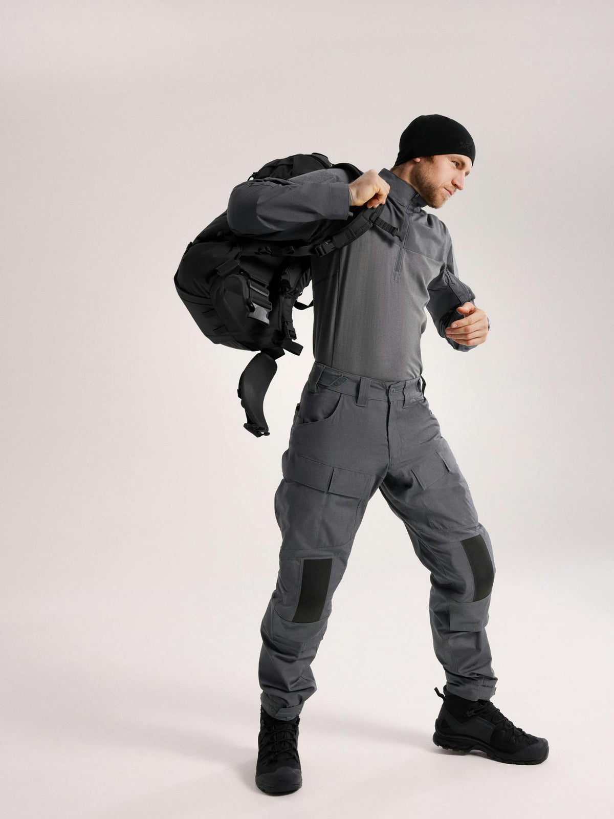 Chemise de combat Arc'teryx LEAF Assault Shirt AR Gen 2 à col profil bas à glissière