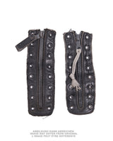 Fermeture à glissière pour bottes de type KSK, pièce de dotation d'occasion, lot de 10
