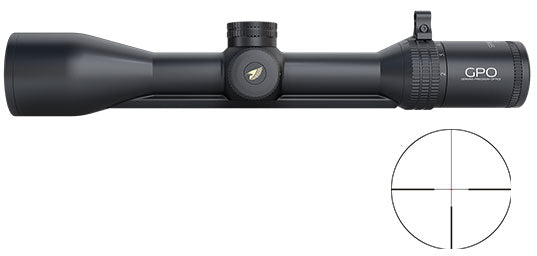 Lunette RAIL GPO Spectra 8x 2-16x50i grossissement 2-16 x 50 mm champ 19,4 m - 2,4 m à 100 mètres