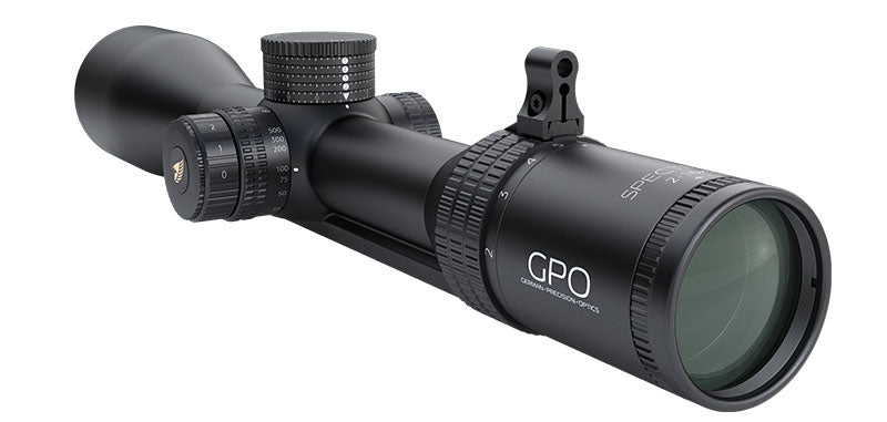 Lunette RAIL GPO Spectra 8x 2-16x50i grossissement 2-16 x 50 mm champ 19,4 m - 2,4 m à 100 mètres