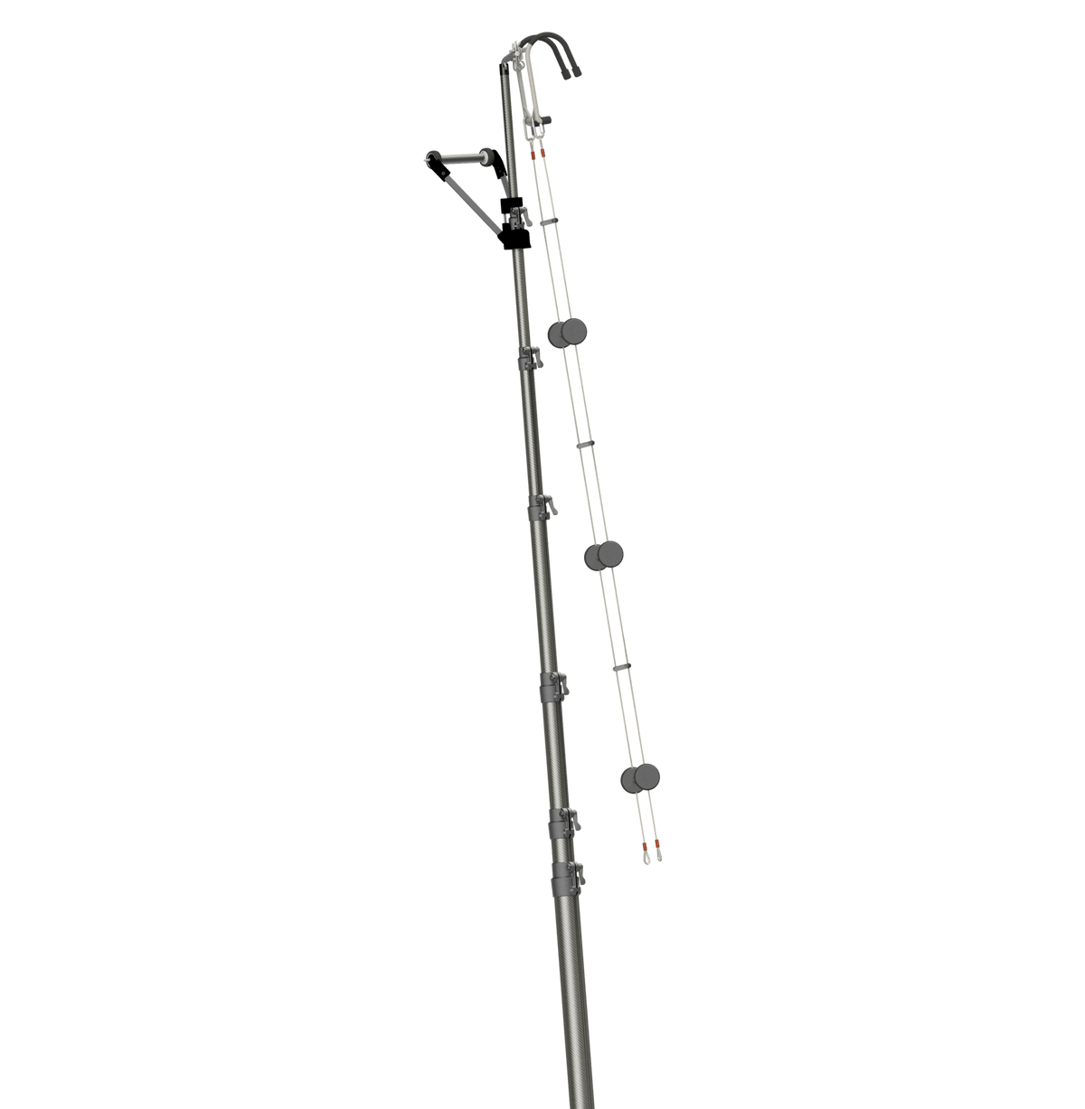 Galet magnétique Olympia Triumph pour perche carbone roues silencieuses 750 g