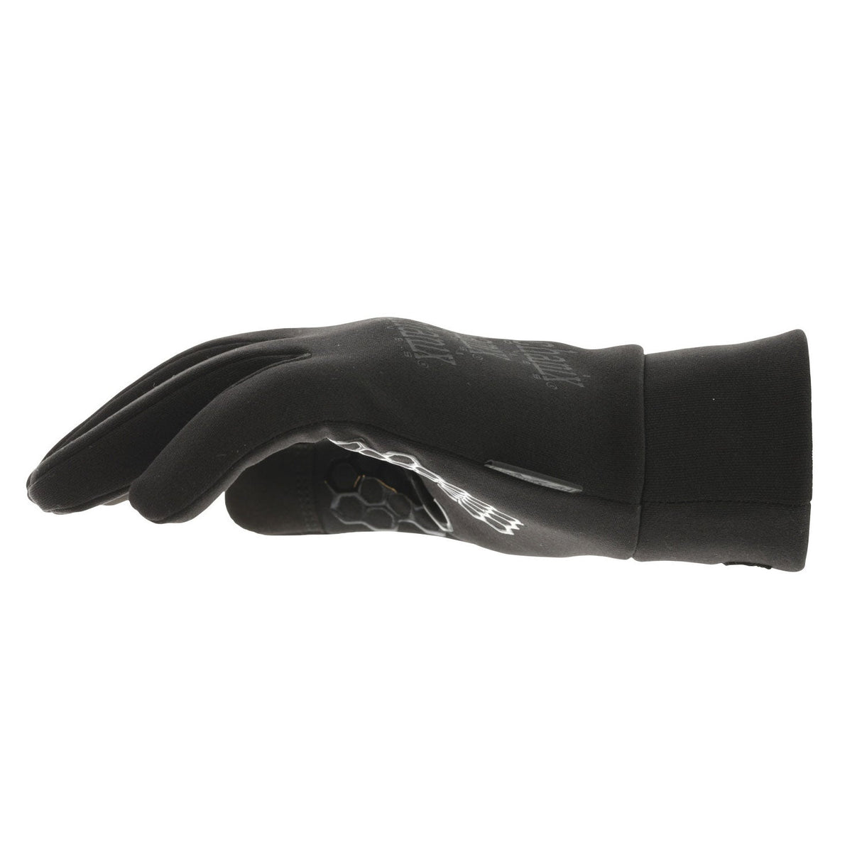 Gants Mechanix ColdWork Base Layer en softshell doublé micro-polaire, port en sous-gant