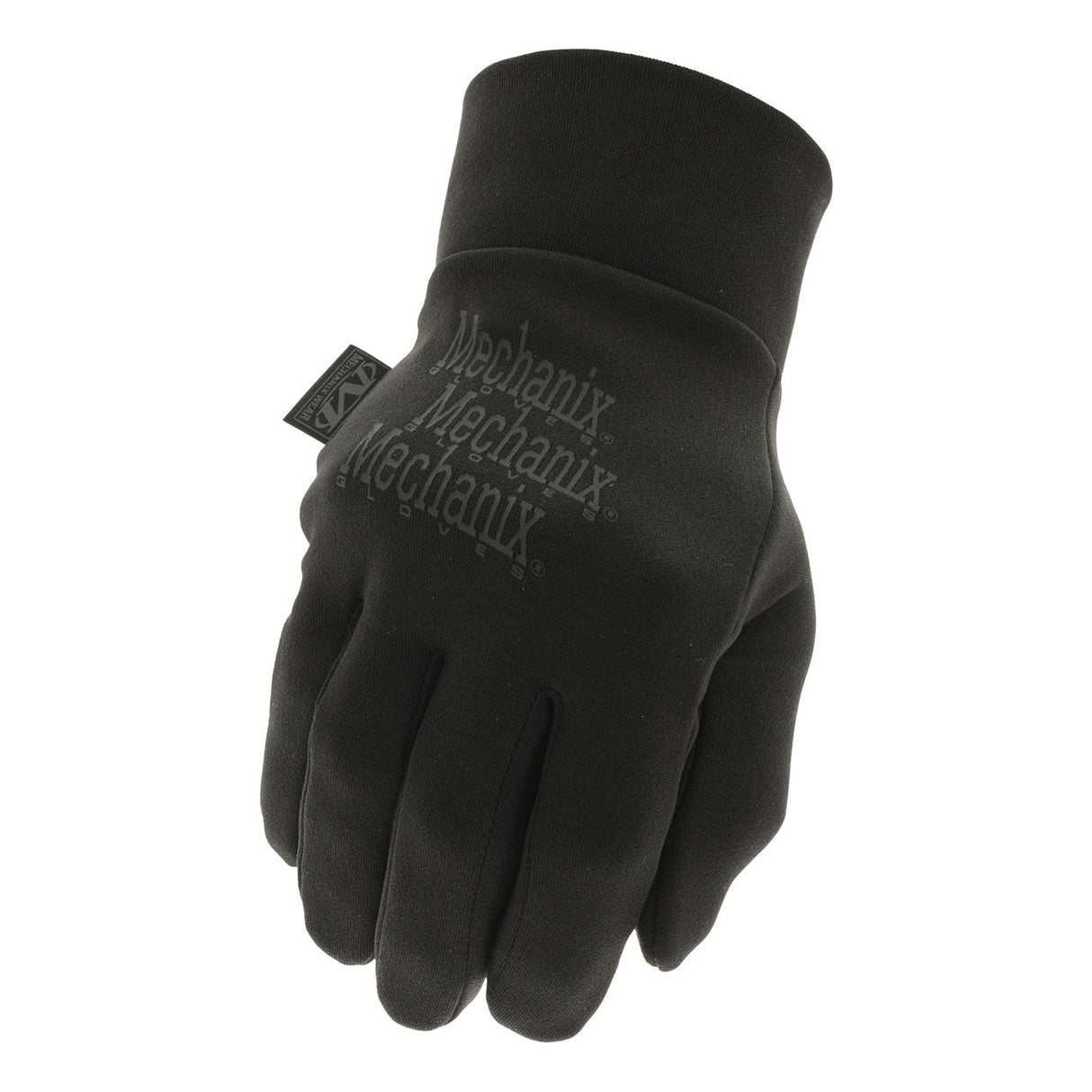 Gants Mechanix ColdWork Base Layer en softshell doublé micro-polaire, port en sous-gant
