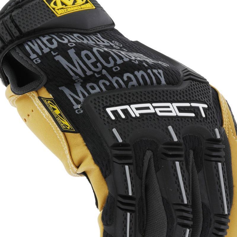 Gants coqués Mechanix M-Pact Material4X à renfort Armortex et D3O, EN 388 2131XP