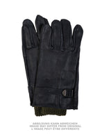 Gants en cuir type américain de l'armée belge avec sous-gants, stock ancien, lot de 5