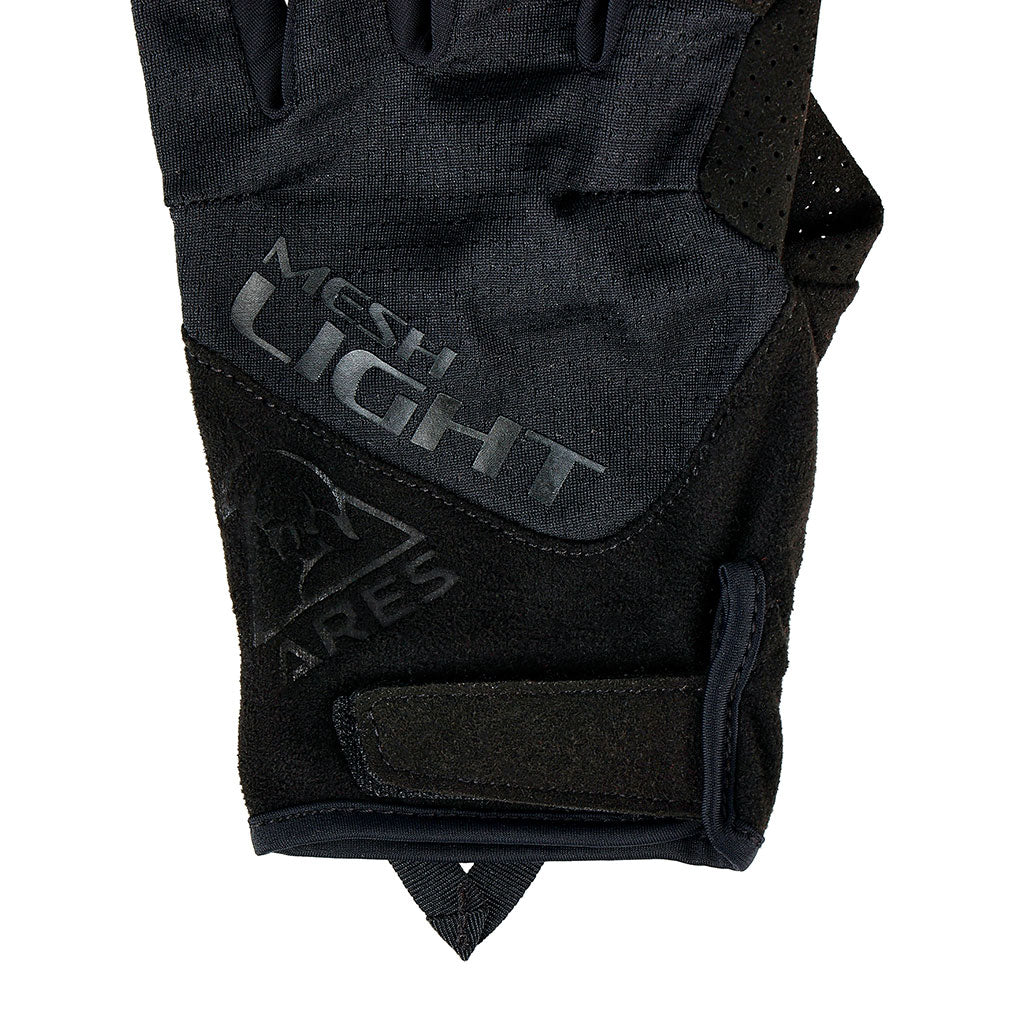Gants tactiques Ares Mesh Light paume microfibre Nash perforée et cinq doigts tactiles
