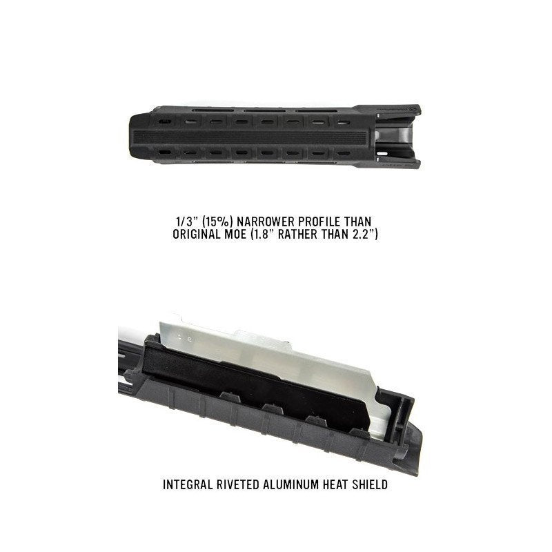 Garde-main Magpul MOE SL longueur carabine à fentes M-LOK pour AR15 et M4