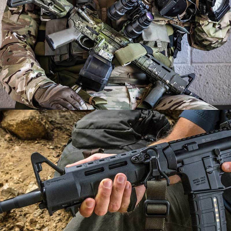 Garde-main Magpul MOE SL longueur carabine à fentes M-LOK pour AR15 et M4