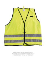 Gilet de signalisation Bundeswehr en aramide, modèles mêlés, surplus d'occasion, lot de 10