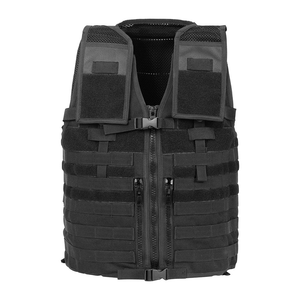 Gilet d'intervention Ares PGS modulaire MOLLE à renforts d'épaule et porte-insignes