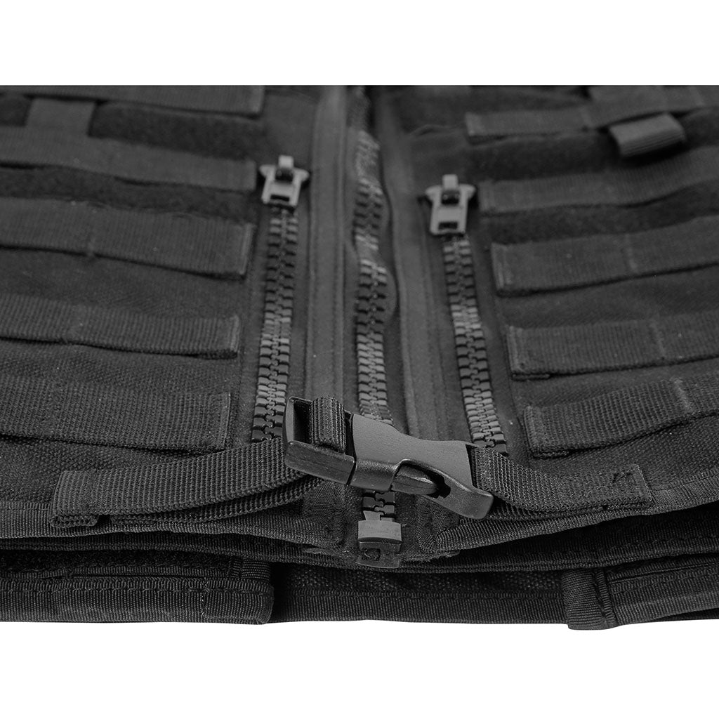 Gilet d'intervention Ares PGS modulaire MOLLE à renforts d'épaule et porte-insignes