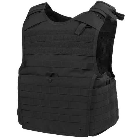 Gilet porte-plaques Condor Enforcer à libération rapide plaques 28 x 36 cm