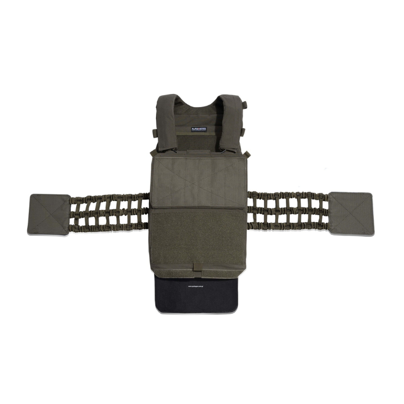 Gilet porte-plaques Pentagon Milon Mk2 en Cordura 500D compatible plaques niveau IV+ à dégagement rapide