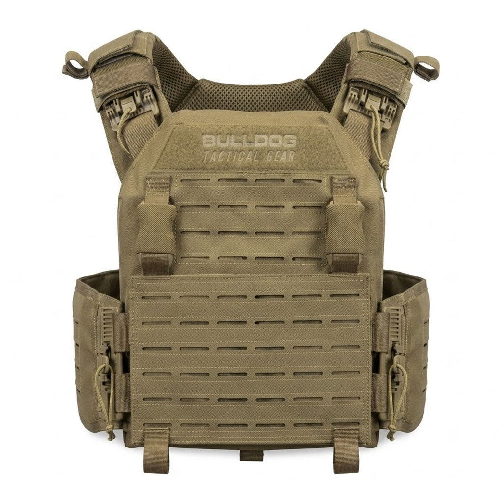 Gilet porte-plaques QR Kinetic Bulldog Tactical Gear