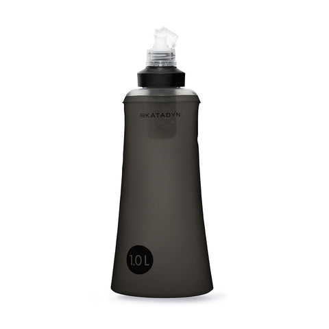 Gourde filtrante Ares BeFree 1 L à membrane nettoyable débit annoncé 2 L par minute