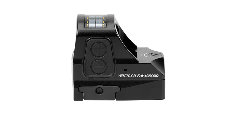 Holosun Micro Reflex Dot Elite 507C 42,5 g pour l'acquisition rapide à courte et moyenne distance