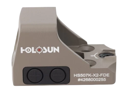 Holosun Micro Reflex Dot 507 K grossissement 1 réticule 2 MOA dot / 32 MOA Circle Dot