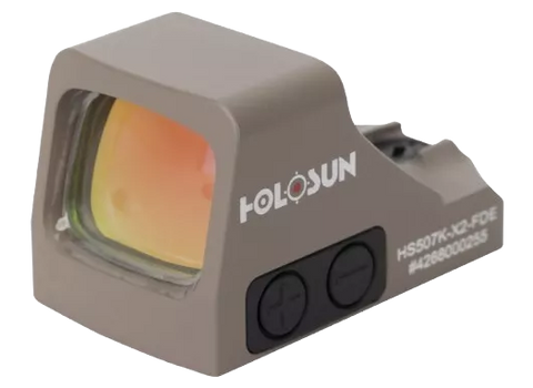 Holosun Micro Reflex Dot 507 K grossissement 1 réticule 2 MOA dot / 32 MOA Circle Dot