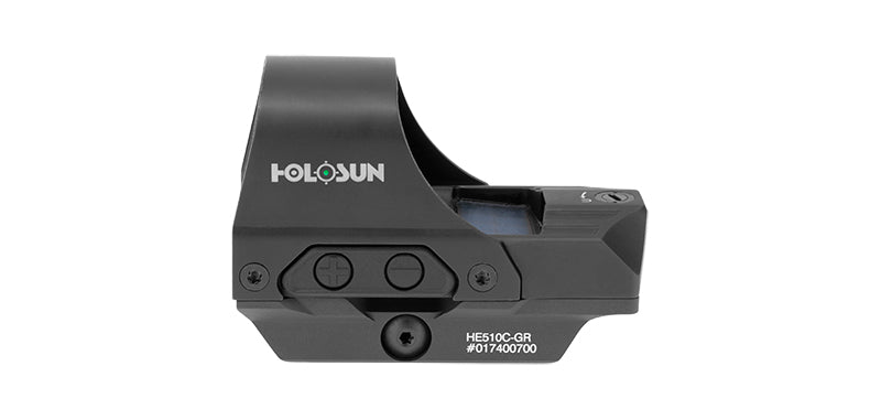 Holosun Reflex Dot Elite 510 C grossissement 1 140 g pour l'acquisition rapide