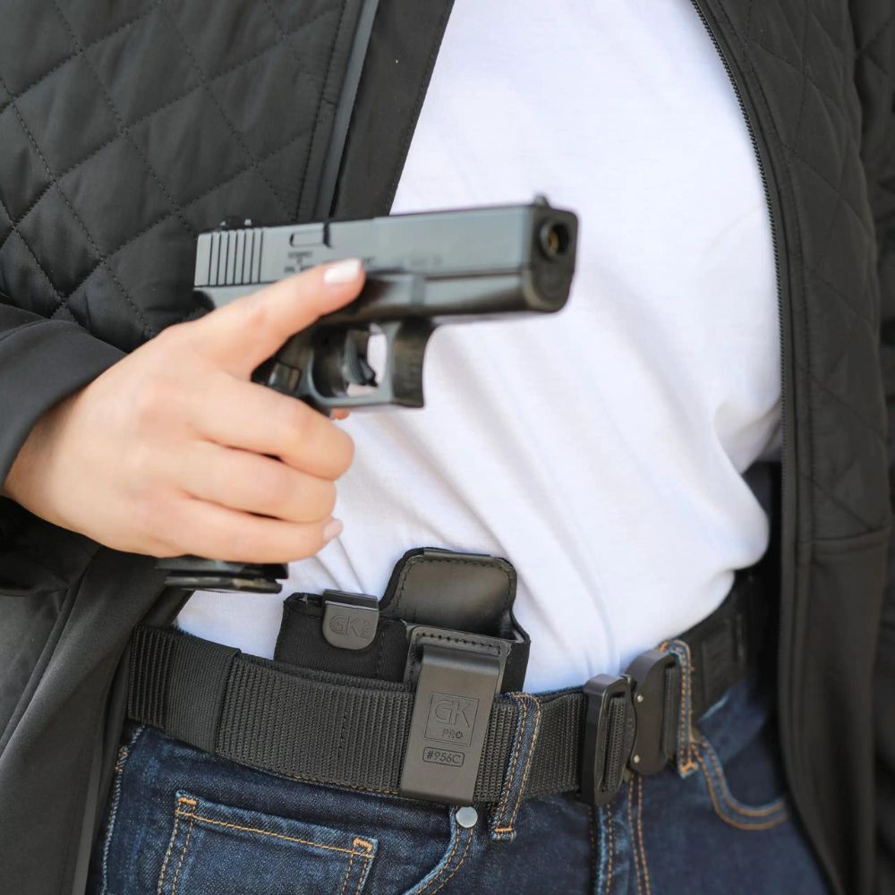 Holster inside GK Pro NEO automatique rétention STG réglable clip ceinture néoprène