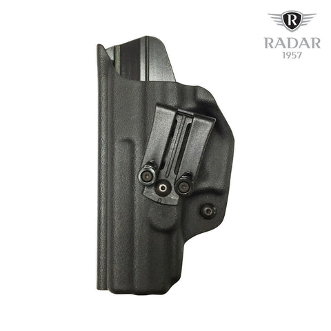 Holster inside Radar 1957 en polymère moulé, rétention niveau I et fixation crantée orientable