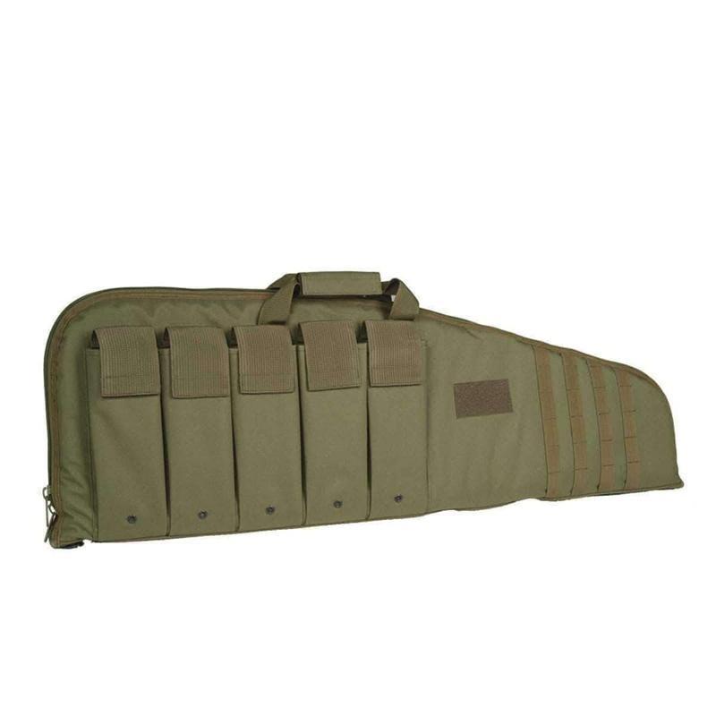 Housse d'arme Mil-Tec Rifle Case polyester disponible en 100, 120 ou 140 cm avec sangle d'épaule et dispositif de verrouillage