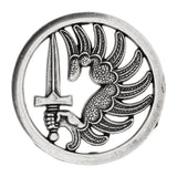 Insigne de béret Boussemart 2e Régiment étranger de parachutistes en zamac injecté
