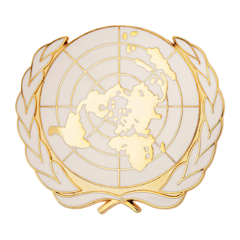 Insigne de béret Boussemart ALAT ONU et troupes de marine métal zamac injecté