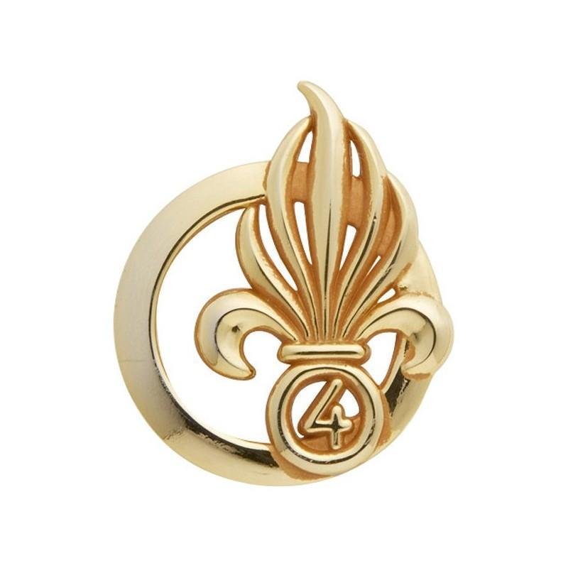 Insigne de béret OR LÉGION 4E REI