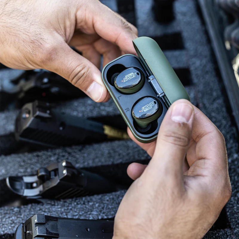 Isotunes Caliber BT portée 9 m 66 g en protection auditive pour le stand et l'atelier