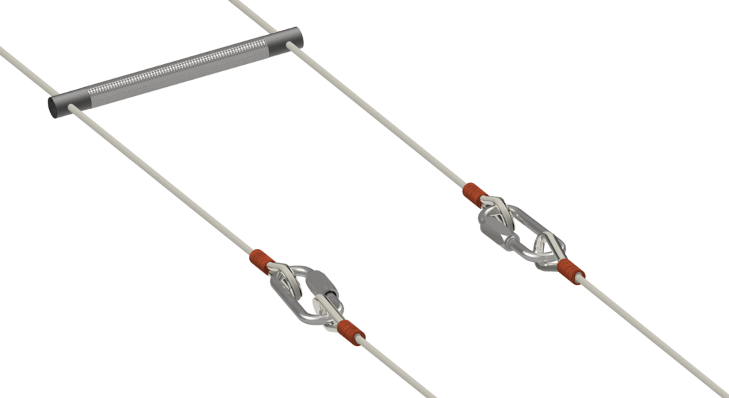 Jonction d'échelle souple Olympia Triumph CWL en acier inoxydable poli 57 mm