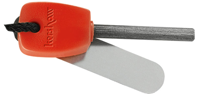 Allume-feu Kershaw Fire Starter en magnésium 8 cm avec grattoir et cordon