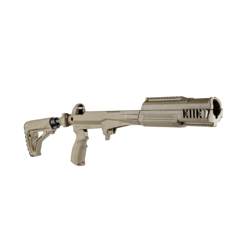 Kit de conversion châssis M4 amortissant FAB Defense pour SKS (7.62) pliant à quad-rail