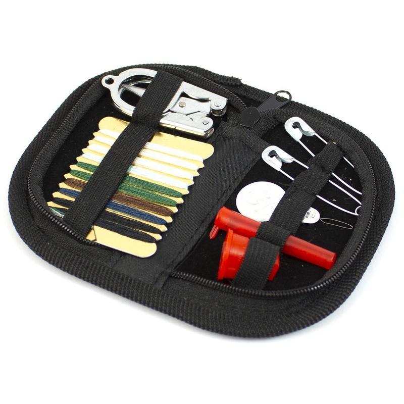 Kit de couture Mil-Tec compact en étui nylon enduit PVC