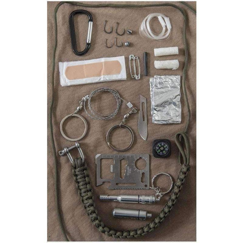 Kit de survie Mil-Tec Paracord Large
