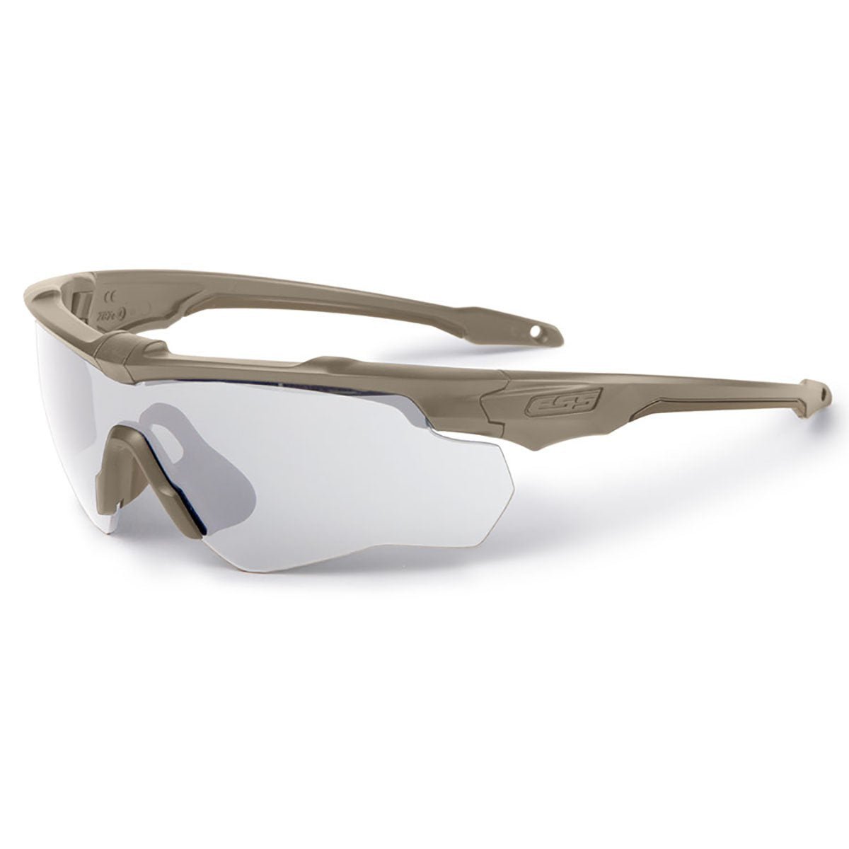 Kit deux lunettes balistiques ESS Crossblade 2X écrans 2,4 mm et embouts nasaux