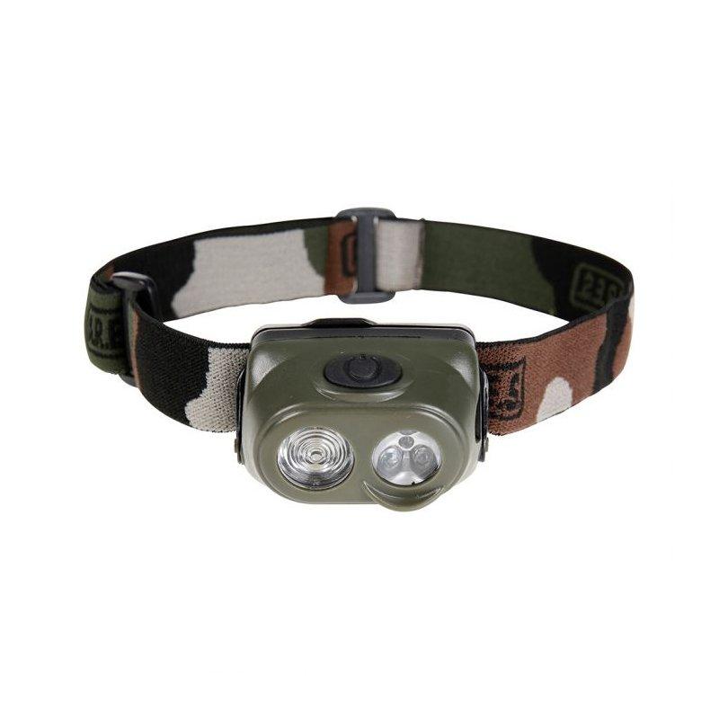 Lampe frontale Ares 1W + 4 LED