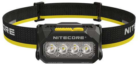 Lampe frontale Nitecore HA27 UHE 800 lumens portée 150 m rechargeable USB-C étanche IPX-6
