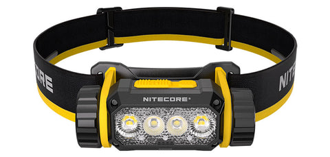 Lampe frontale Nitecore NWH20 600 lumens portée 89 m rechargeable USB-C étanche IP66