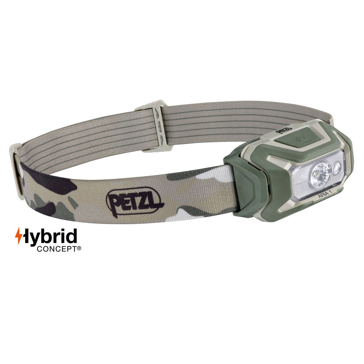 Lampe frontale Petzl ARIA 1 RGB 350 lumens, IP67, éclairage de proximité coloré