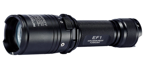 Lampe torche Nitecore EF1 830 lumens portée 270 m étanche IP54 autonomie jusqu'à 150 h