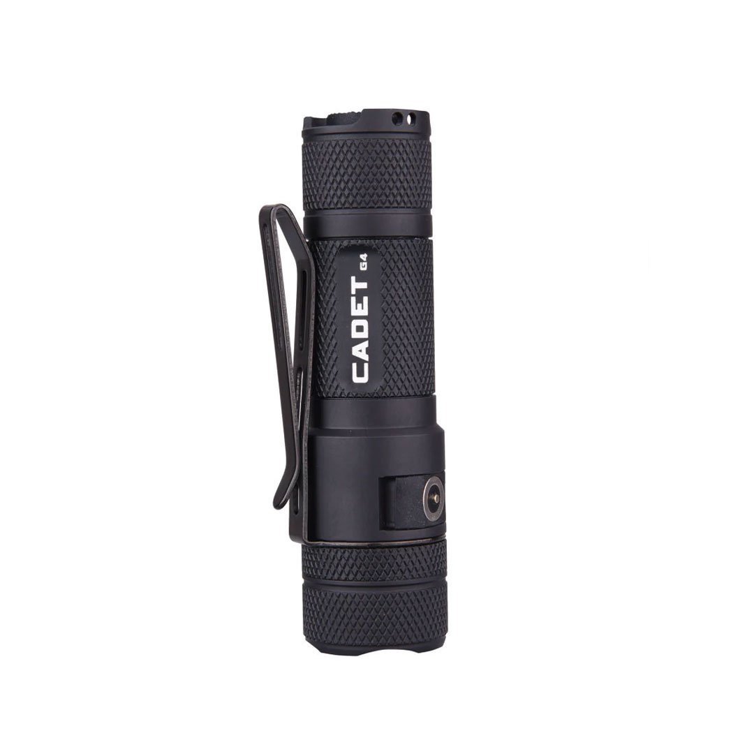 Lampe torche Powertac Cadet G4 1 200 lumens 14 400 candela pour 8,5 cm de long