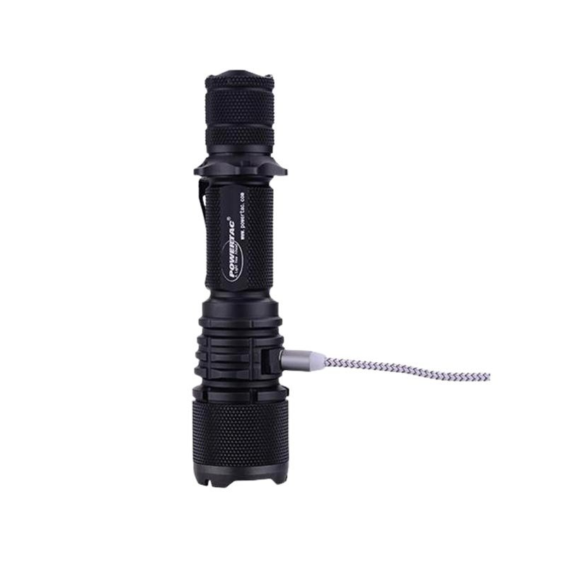 Lampe torche Powertac Warrior G4-FL 4 200 lumens faisceau large portée 214 mètres
