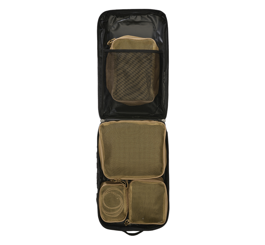 Lot de 4 sacs de rangement Brandit US Cooper polyester 600D faces filet 290 g