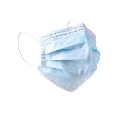 Lot de 50 Masque de protection 3 plis non stériles